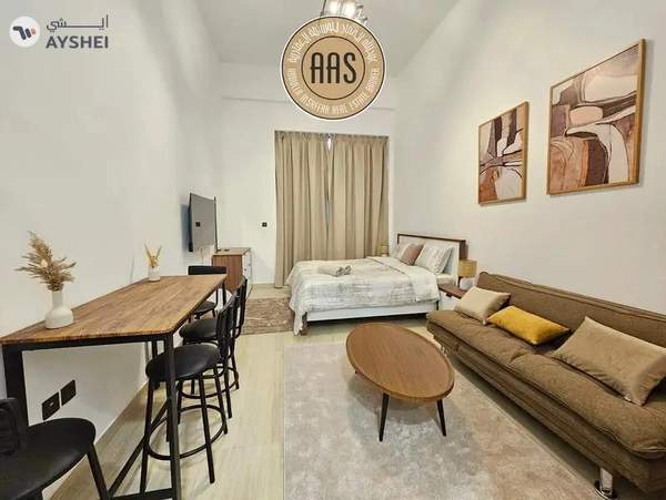 fully furnished spacious luxurious studio in the heart of jvc with free amenities