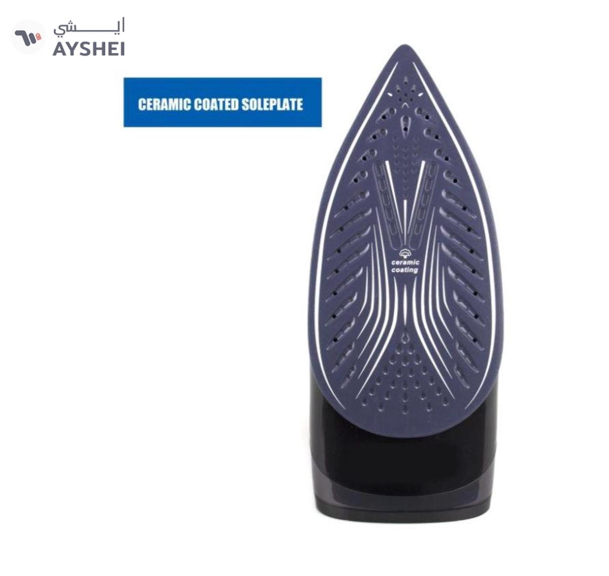 Sonashi Steam Iron with Ceramic Coated Soleplate/Self Clean Function,1 kg 2200 W-1-landscape