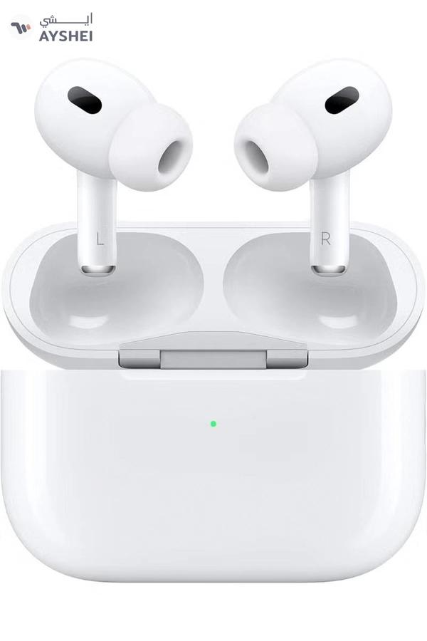 Apple AirPods Pro 3 Wireless Earbuds, Bluetooth Headphones, Active Noise Cancellation, Hearing Test, Hearing Aid,Hearing Protection features, Heart rate sensing during workouts, Live Translation, High-Fidelity Sound, H2 Chip, USB-C Charging - White