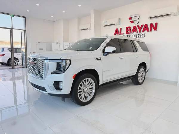 جي ام سي يوكن دينالي ابيض / رمادي خليجي الكندي 2023 GMC Yukon Denali - GCC Specs