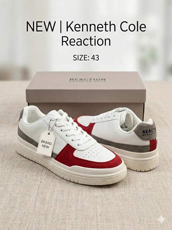 NEW Kenneth Cole Reaction Sneakers - Size 43