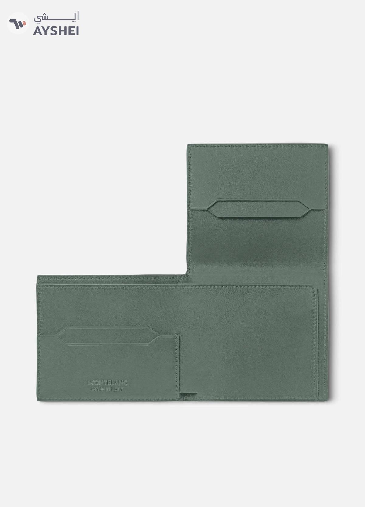 Mont Blanc Soft Trio Thin Wallet Green-0-portrait