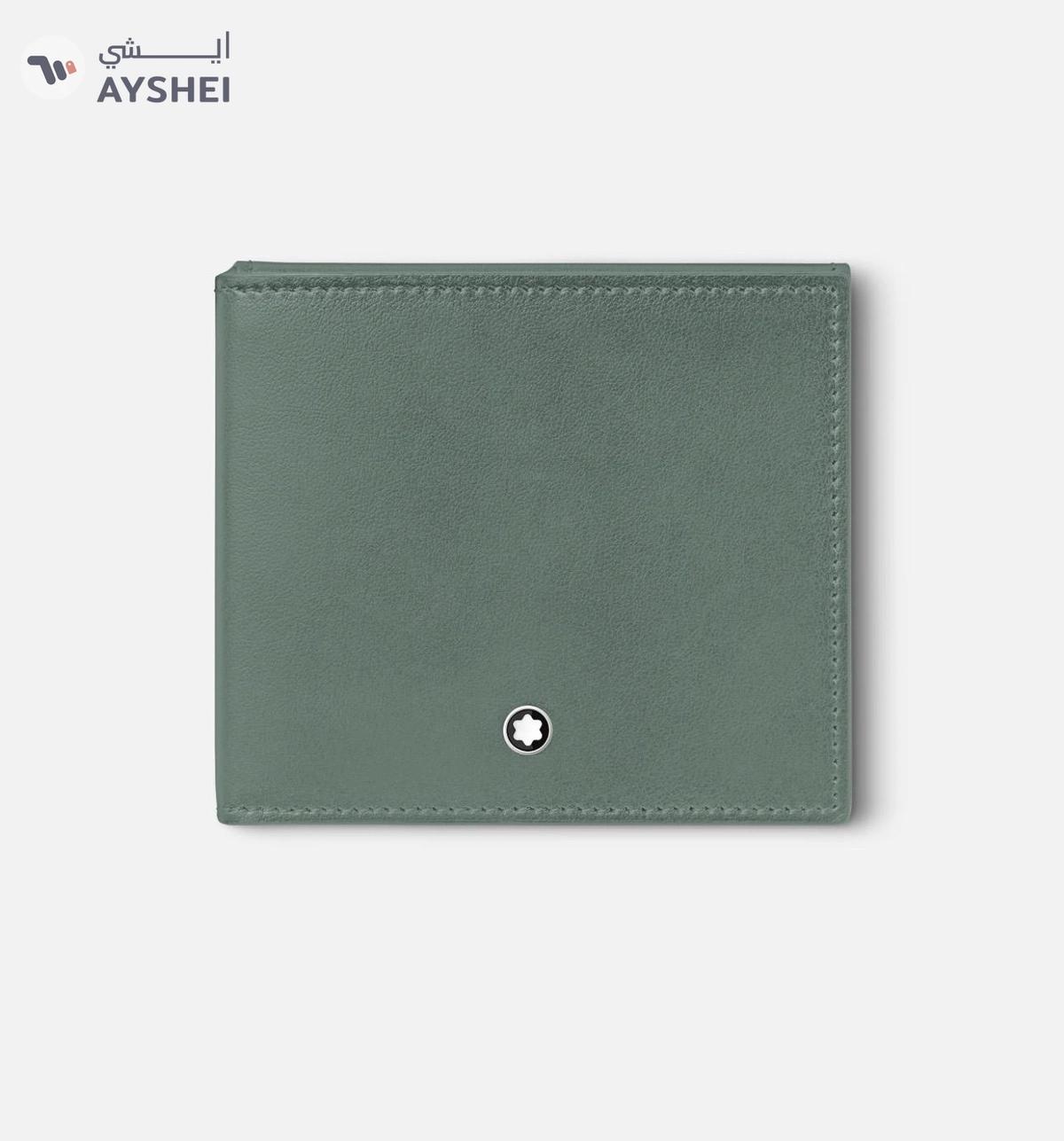 Mont Blanc Soft Trio Thin Wallet Green-0-portrait