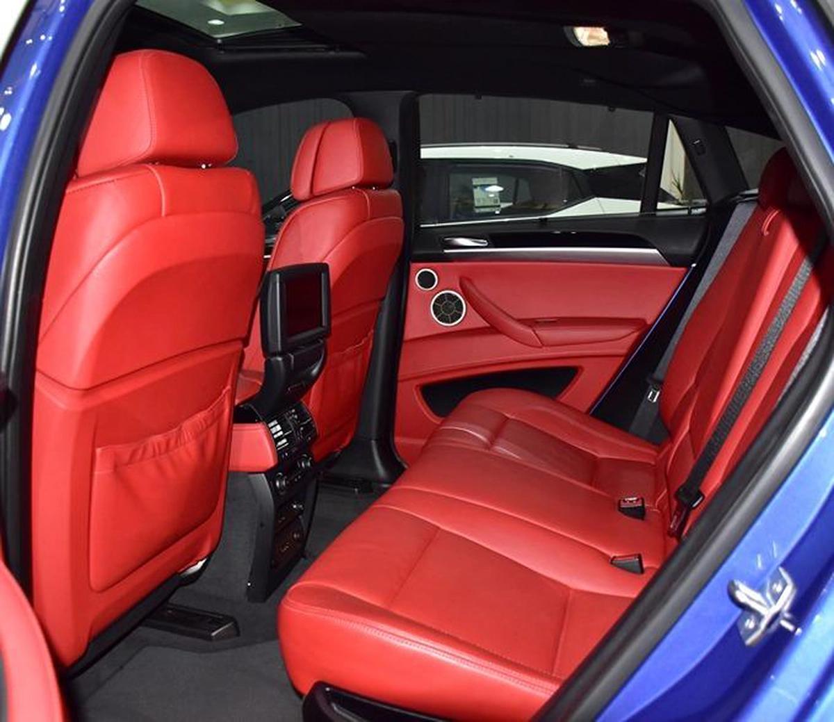 BMW X6 M ( 2013 Model ) in Blue Color GCC Specs-3-3