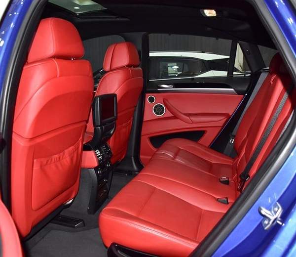 BMW X6 M ( 2013 Model ) in Blue Color GCC Specs