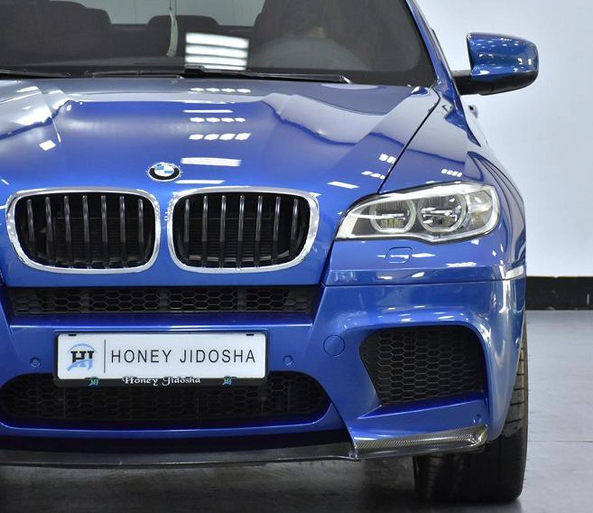 BMW X6 M ( 2013 Model ) in Blue Color GCC Specs-10-10