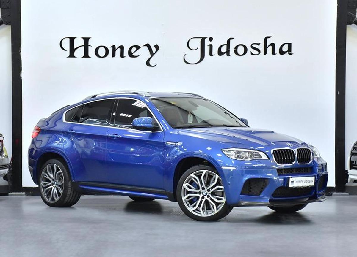 BMW X6 M ( 2013 Model ) in Blue Color GCC Specs-4-4