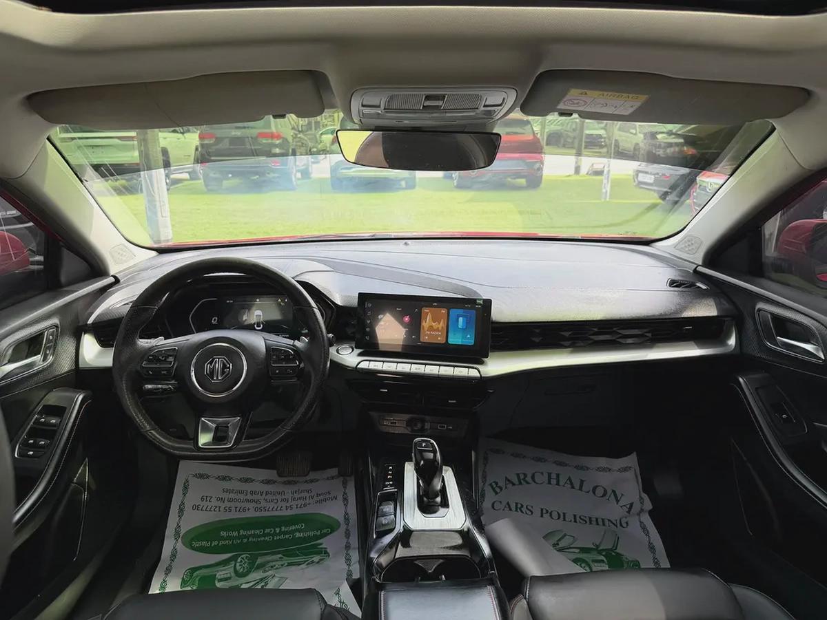 MG GT—2023–GCC—FREE ACCIDENT—LOW MILAGE—FULL OPTIONS—EXCELLENT CONDITIONS-9-9