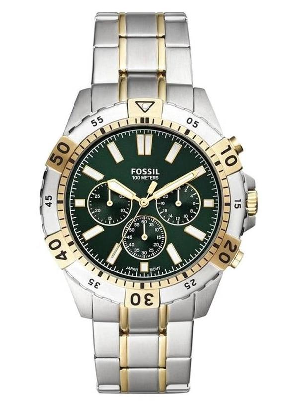 Fossil Men's Garrett Chronograph Watch FS5622 - 44 mm - Silver