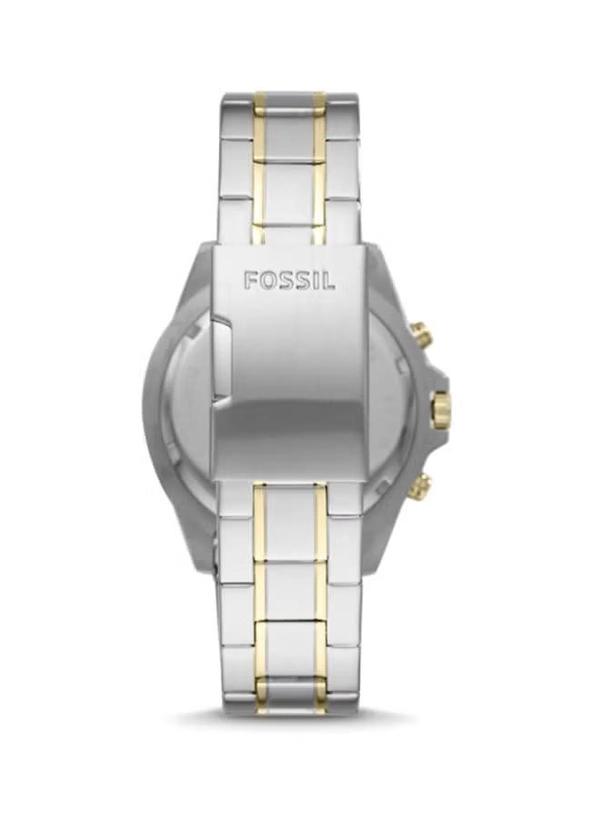 Fossil Men's Garrett Chronograph Watch FS5622 - 44 mm - Silver
