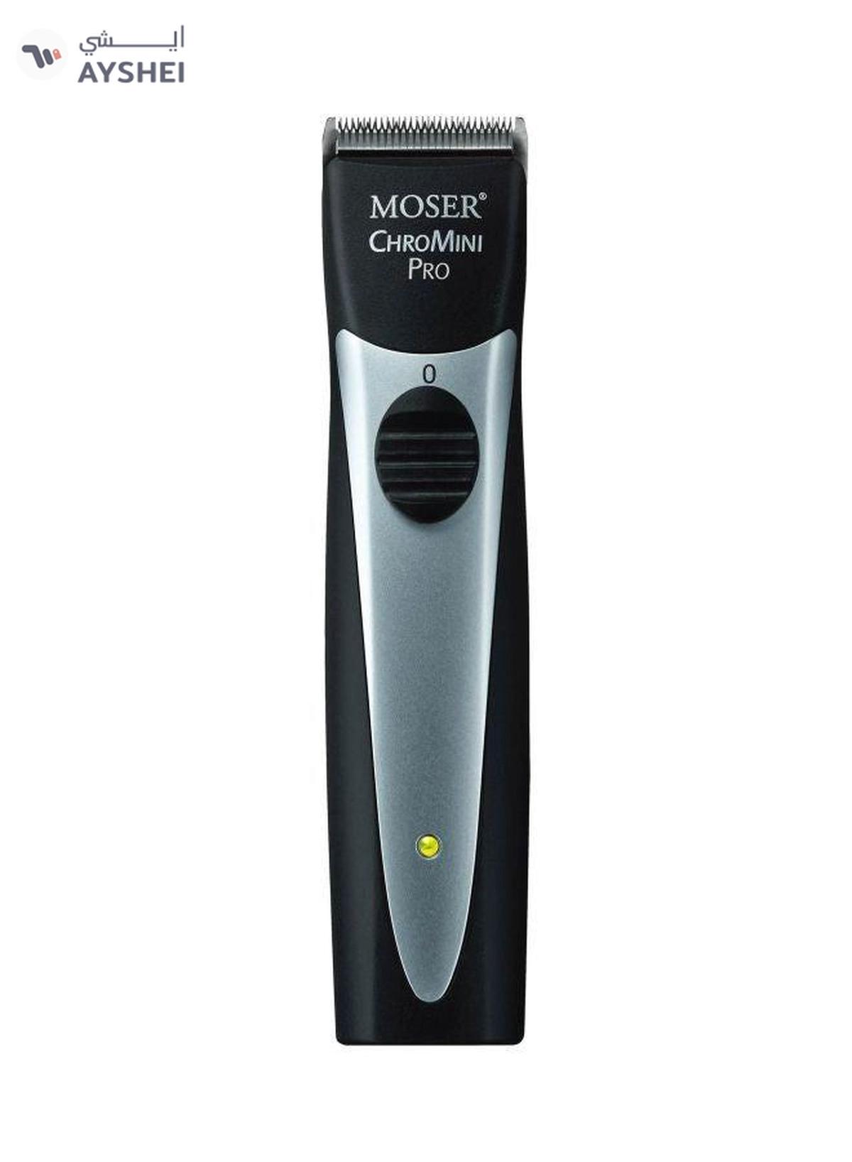 MOSER Chromini Pro Professional Battery Trimmer Black/Silver-0-portrait