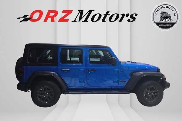 BRAND NEW | DEALER 3 YRS WTY - 2026 JEEP WRANGLER 4DR SPORT HYDRO BLUE (2.0L)