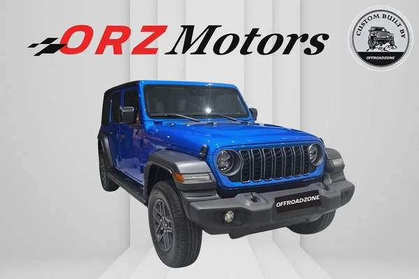 BRAND NEW | DEALER 3 YRS WTY - 2026 JEEP WRANGLER 4DR SPORT HYDRO BLUE (2.0L)