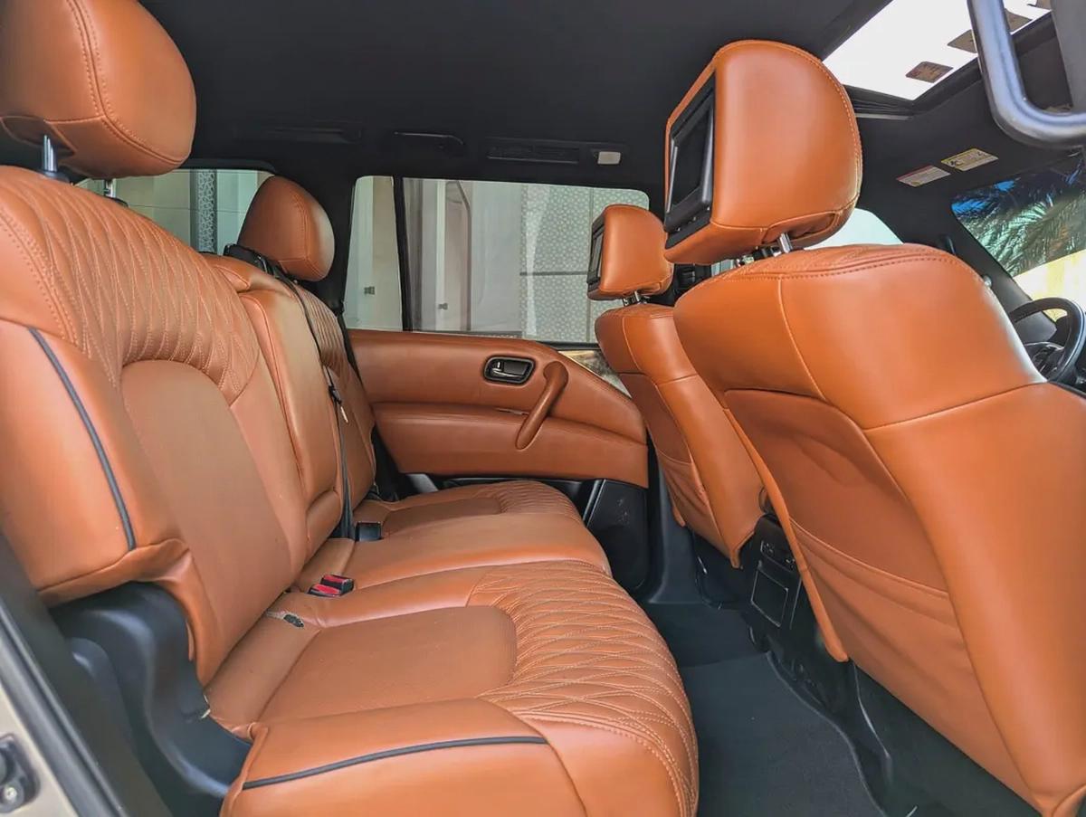 NISSAN PATROL 2013 FACELIFTED 2024 SE PLATINUM GCC V6 4.0L IN EXCELLENT CONDITION-5-5
