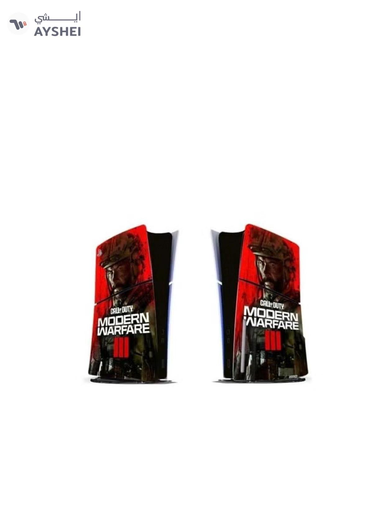 Generic TRIX SLIM Disc Edition Face Plates Cover Skins for PS5 Console, Faceplate Protective Shell Replacement, Dustproof, Anti-Scratch (COD MODERN WARFARE 3 EDITION)-0-0