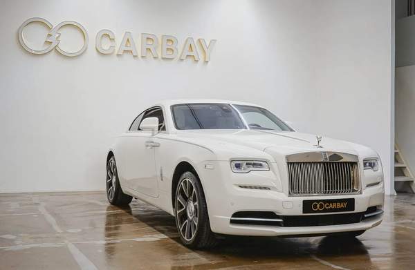 AED 14,084 PM | ROLLS ROYCE WRAITH 2019| STARLIGHT 4 BUTTONS| AGENCY SERVICE CONTRACT APRIL 2028 GCC