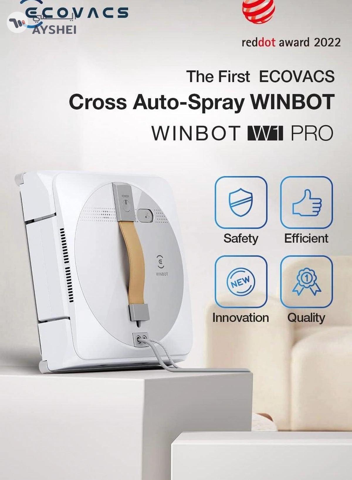 ecovacs Window Cleaning Robot Vacuum Winbot W1 Pro-5-5
