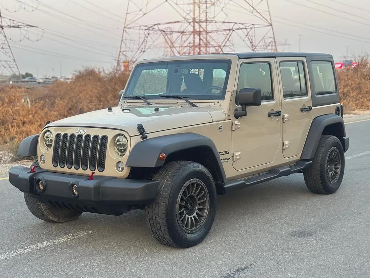 JEEP WRANGLER UNLIMITED SPORT—2018–GCC—FREE ACCIDENT—ORIGINAL PAINT—FULL SERVICE HISTORY—-0-0