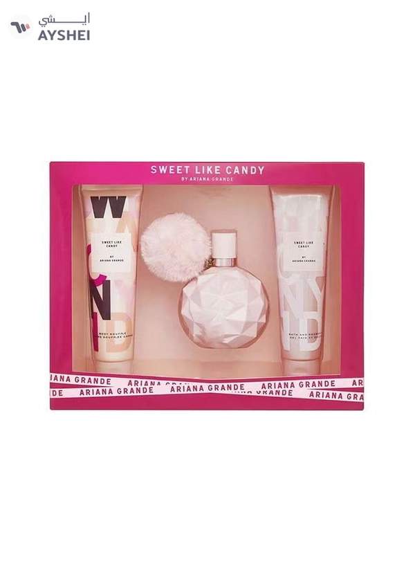 Ariana Grande Sweet Like Candy W Set Edp 100Ml, Body Souffle 100Ml, Sg 100Ml