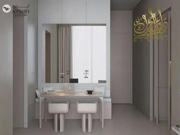 Furnished_12% ROI_2Min Walk To metro_Creek&Burj Khalifa View