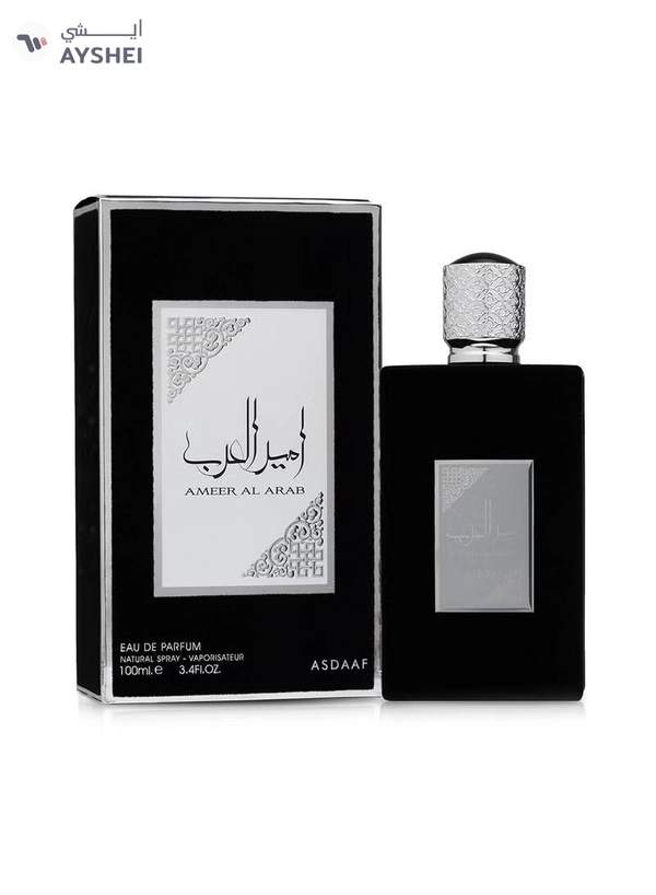 ASDAAF Ameer Al Arab Eau De Parfum | Long Lasting Perfume for Men with Woody & Musk Notes