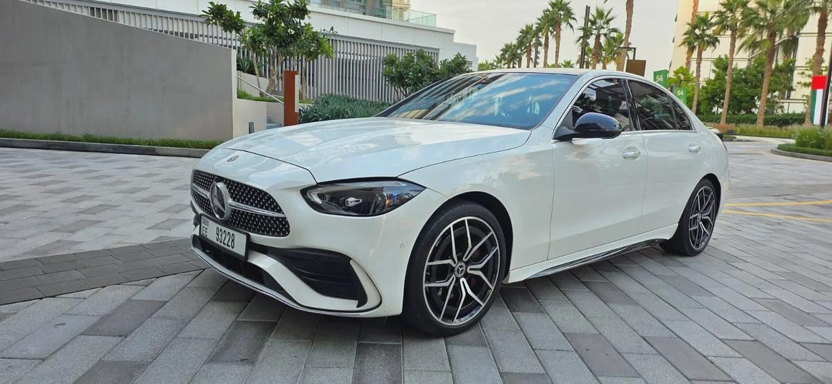 2024-Mercedes Benz C200-Full option-Excellent Condition-1 Year Warranty-Bank Finance Available-0-0