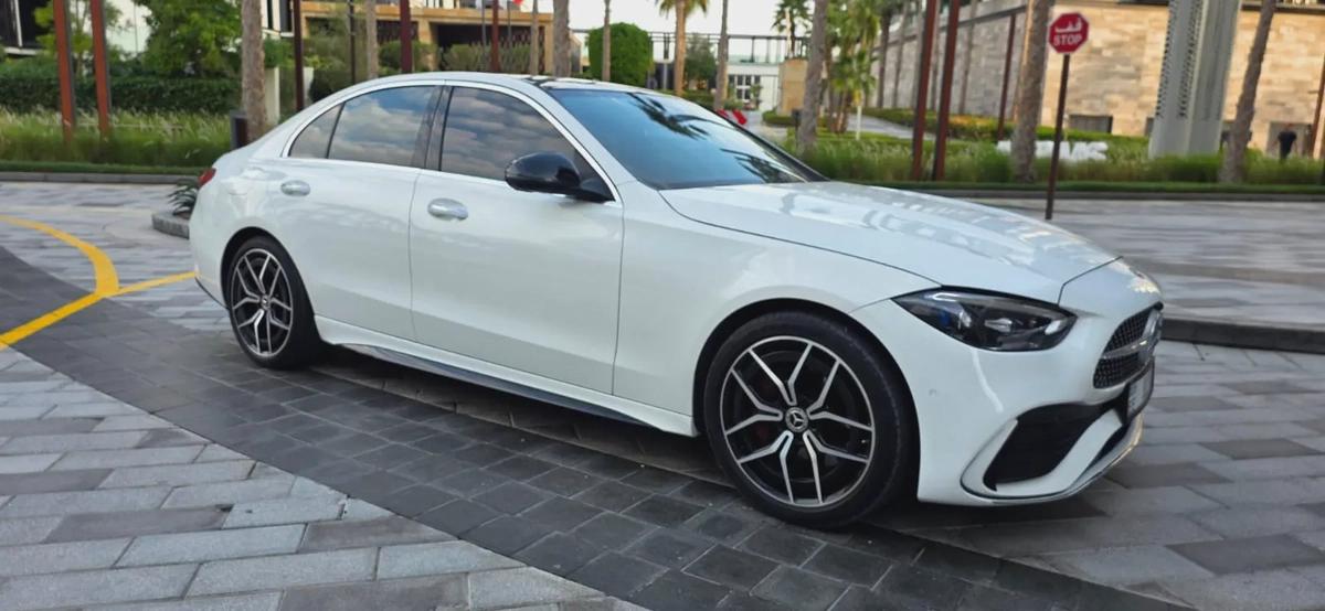2024-Mercedes Benz C200-Full option-Excellent Condition-1 Year Warranty-Bank Finance Available-1-1