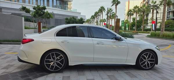 2024-Mercedes Benz C200-Full option-Excellent Condition-1 Year Warranty-Bank Finance Available