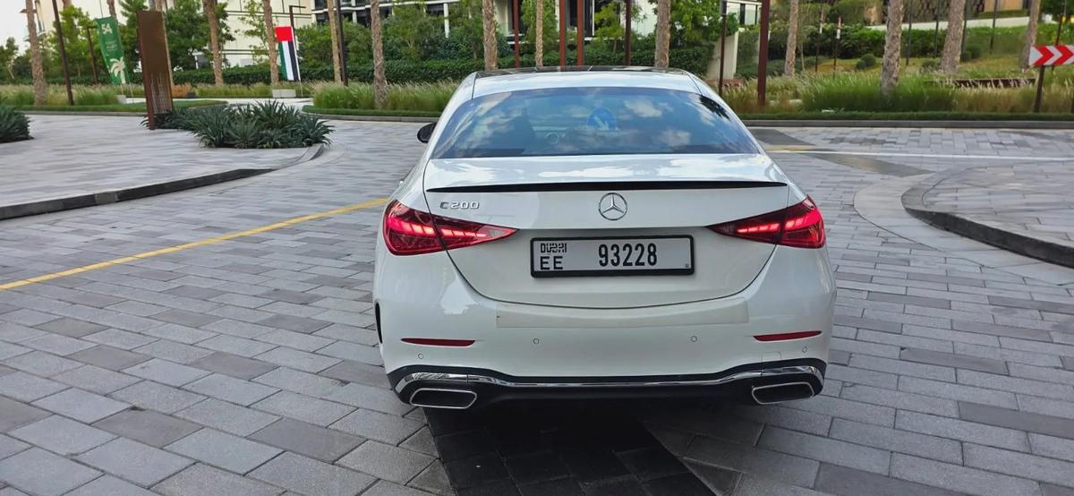 2024-Mercedes Benz C200-Full option-Excellent Condition-1 Year Warranty-Bank Finance Available-6-6