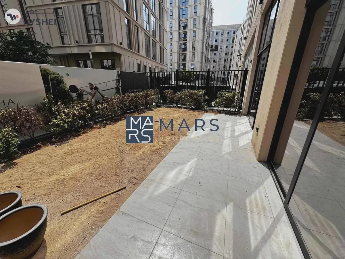 Luxurious brand new one bedroom with private garden and all facilities available in Al Mamsha.-0-landscape