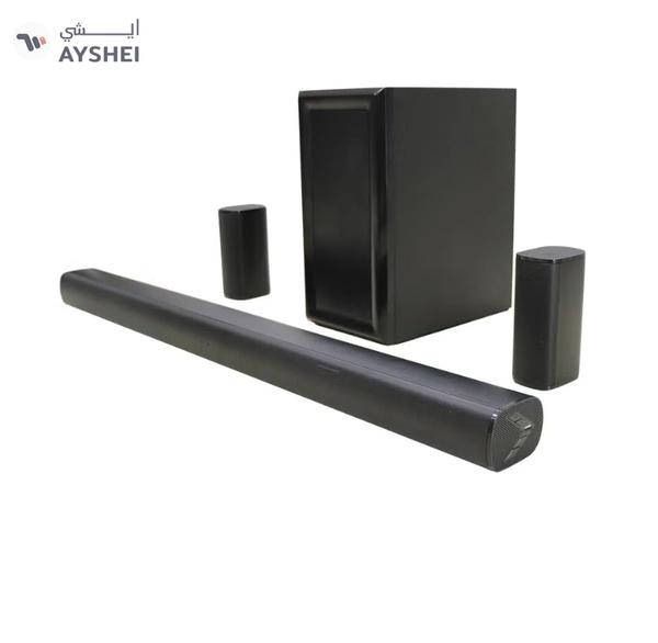 JVC 5.1Ch Soundbar With Wireless Subwoofer Home Theatre-3600W PMPO With Bluetooth, USB, SD Card Compatible TH-N430B Black