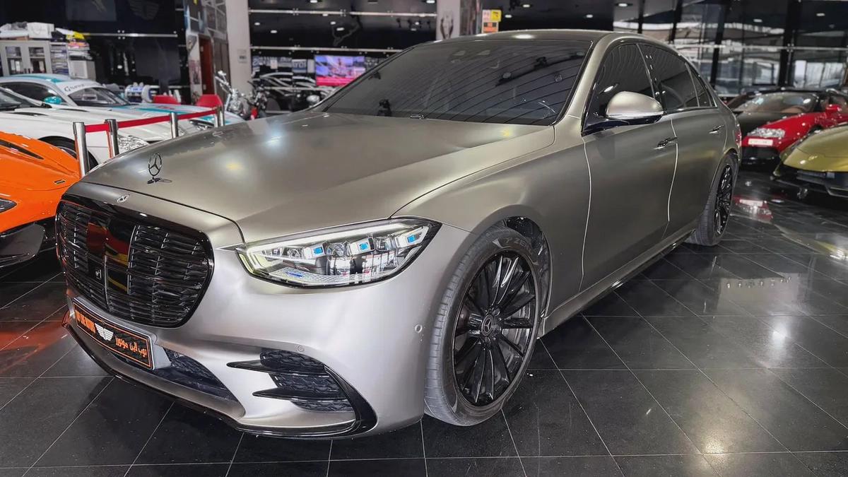 MERCEDES S500, GCC, FULL OPTION, UNDER WARRANTY-1-1