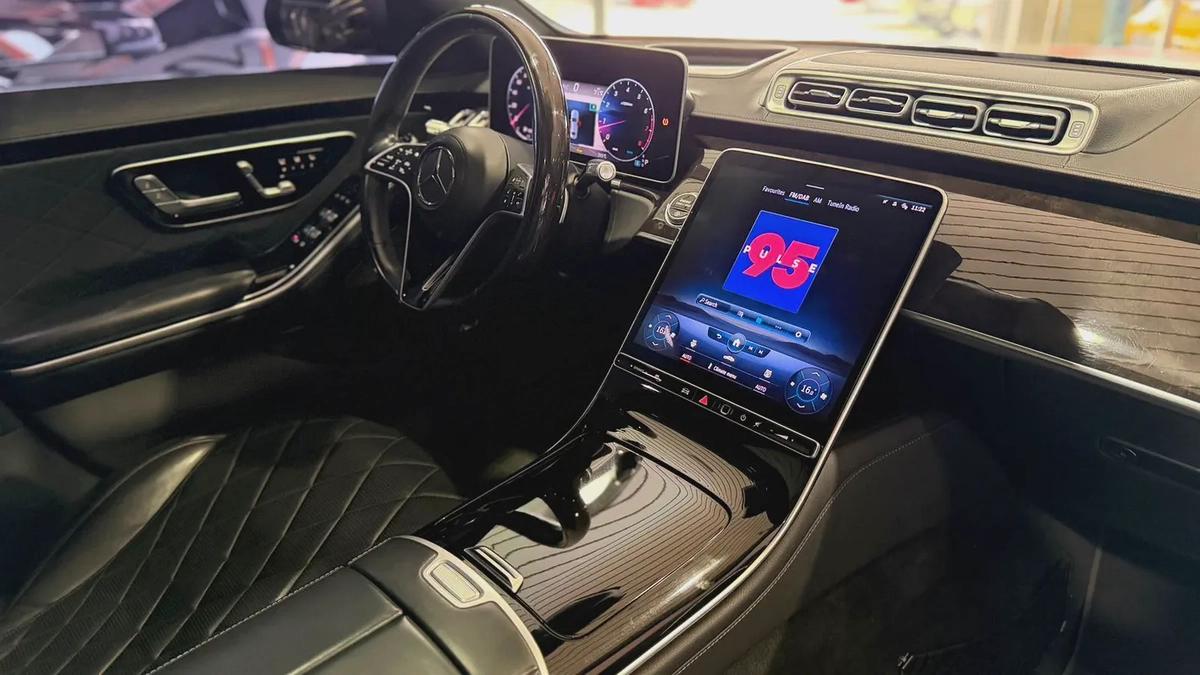 MERCEDES S500, GCC, FULL OPTION, UNDER WARRANTY-2-2