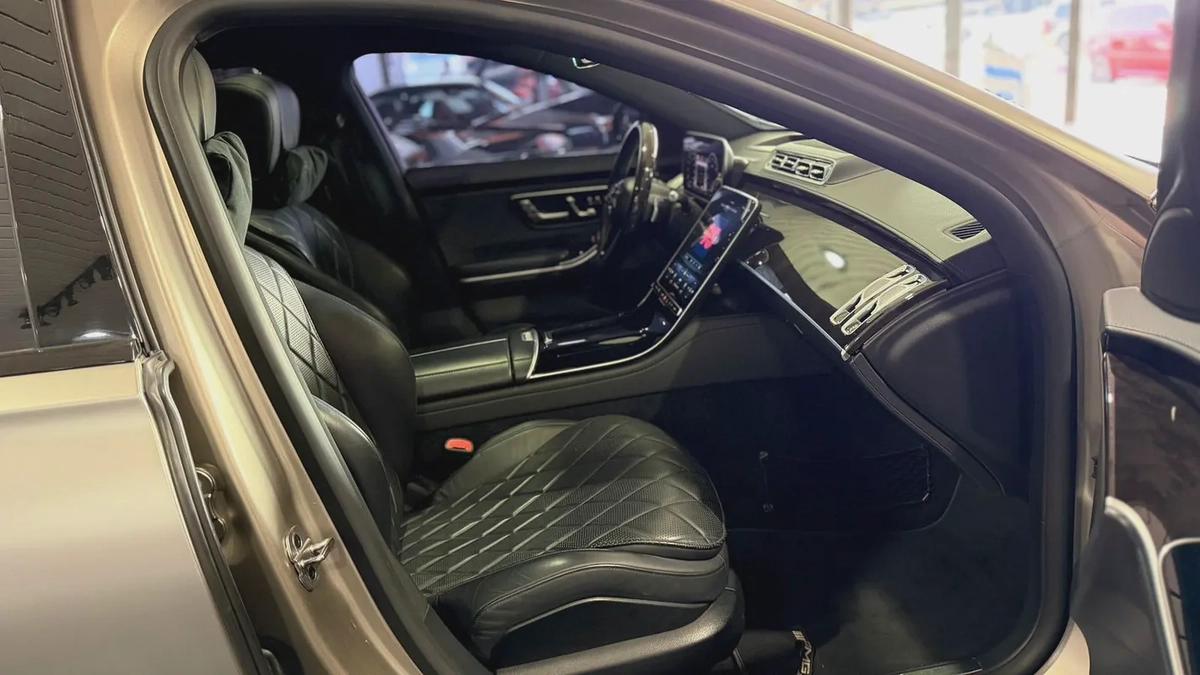 MERCEDES S500, GCC, FULL OPTION, UNDER WARRANTY-3-3