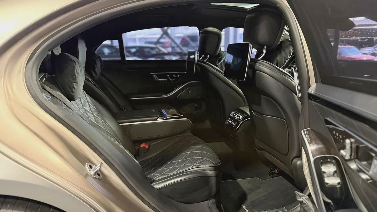 MERCEDES S500, GCC, FULL OPTION, UNDER WARRANTY-4-4