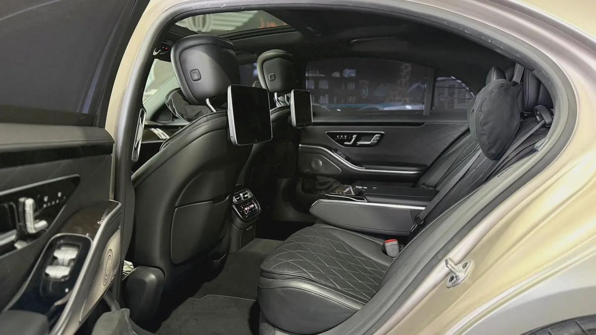 MERCEDES S500, GCC, FULL OPTION, UNDER WARRANTY-5-5