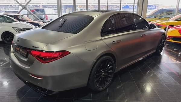 MERCEDES S500, GCC, FULL OPTION, UNDER WARRANTY