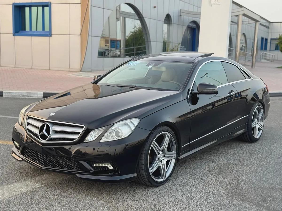 Mercedes-Benz E 550,V8 Coupe 2011, Japanese Specs, Excellent Condition-1-1
