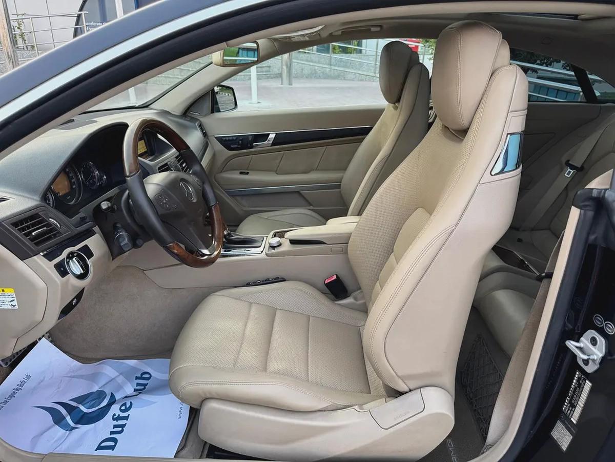 Mercedes-Benz E 550,V8 Coupe 2011, Japanese Specs, Excellent Condition-10-10