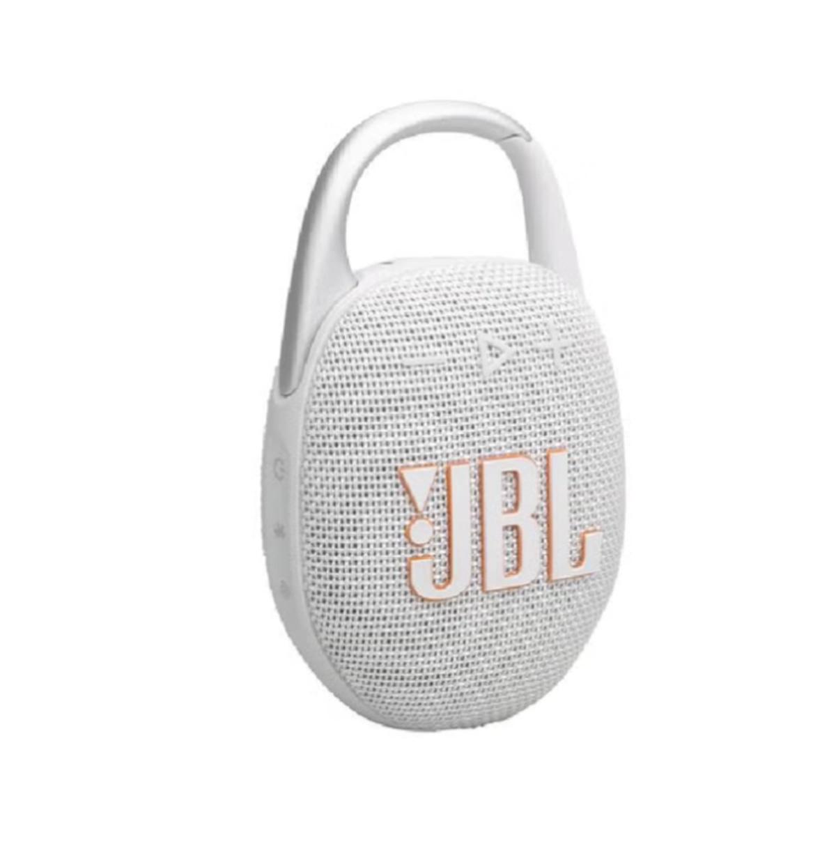 JBL Clip 5-Portable Waterproof Speaker White-0-portrait