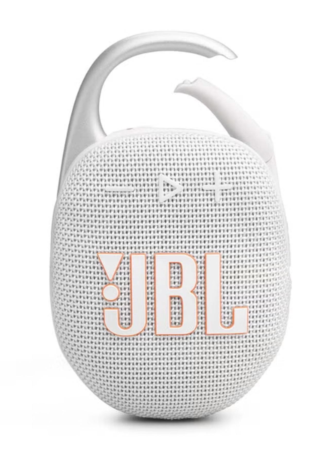 JBL Clip 5-Portable Waterproof Speaker White-1-1