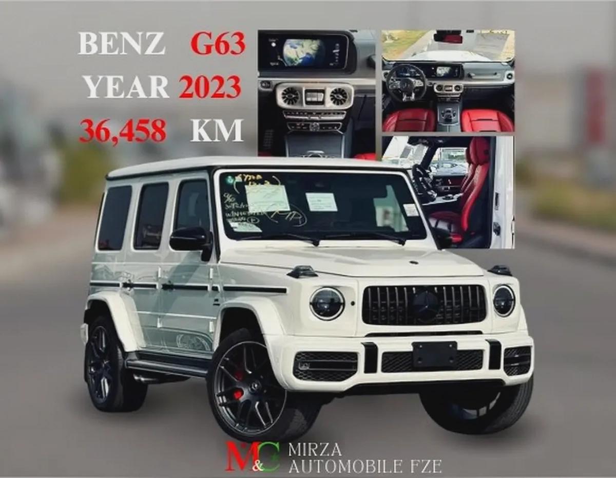 BENZ G63 ///AMG | EDITION 55 | 2023 | RED INTERIOR | ONLY : 36458 KM | JAPAN IMPORT | CLEAN TITLE-0-0