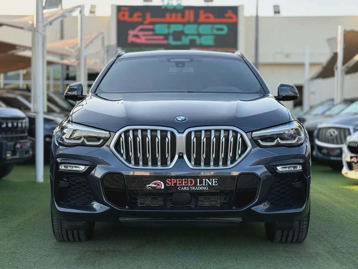 BMW X6 M Kit Master Class V6 Gcc Full Service History-0-0