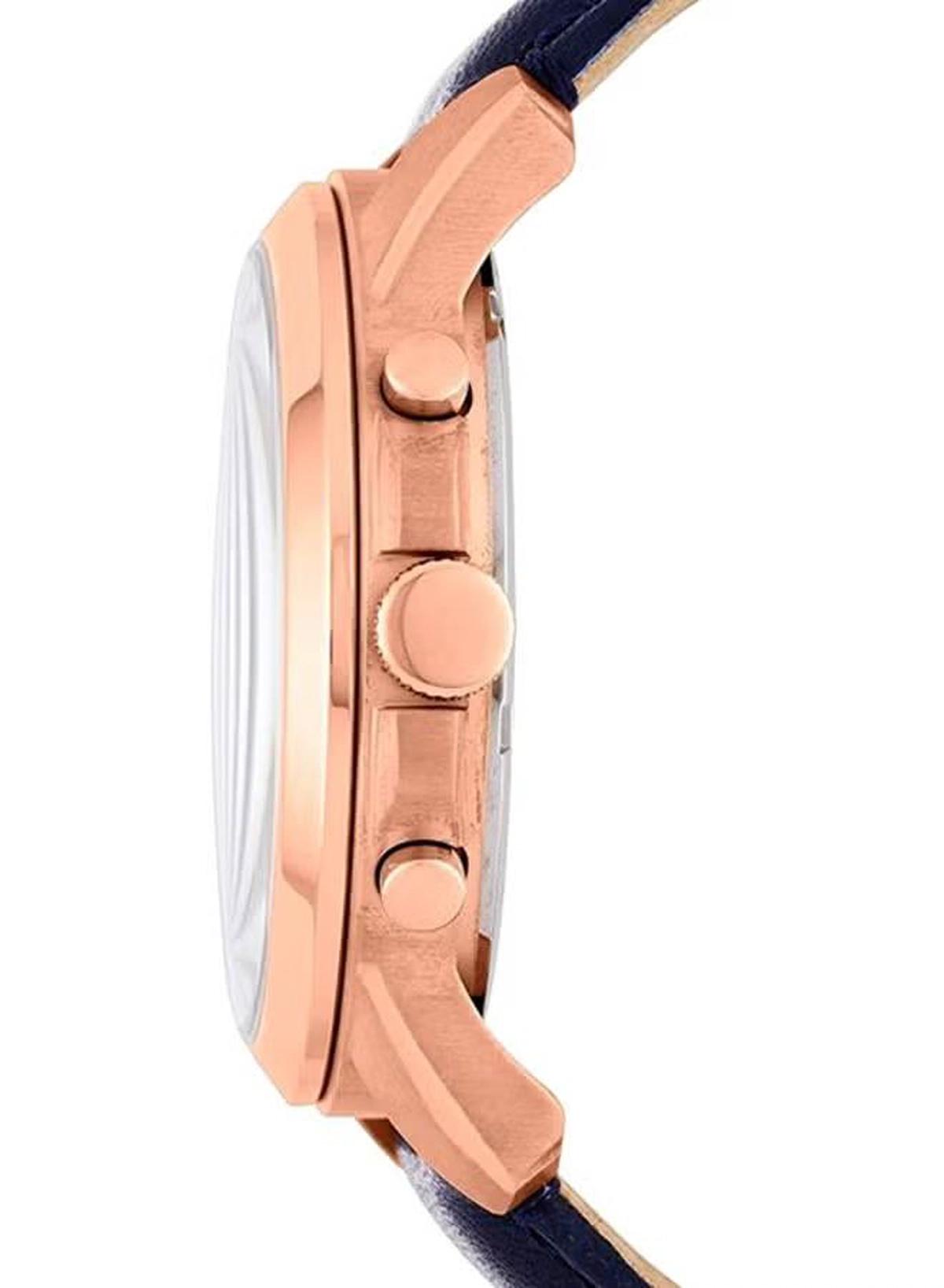 Fossil Men's Grant Water Resistant Chronograph Watch FS4835 - 44 mm - Blue-3-3