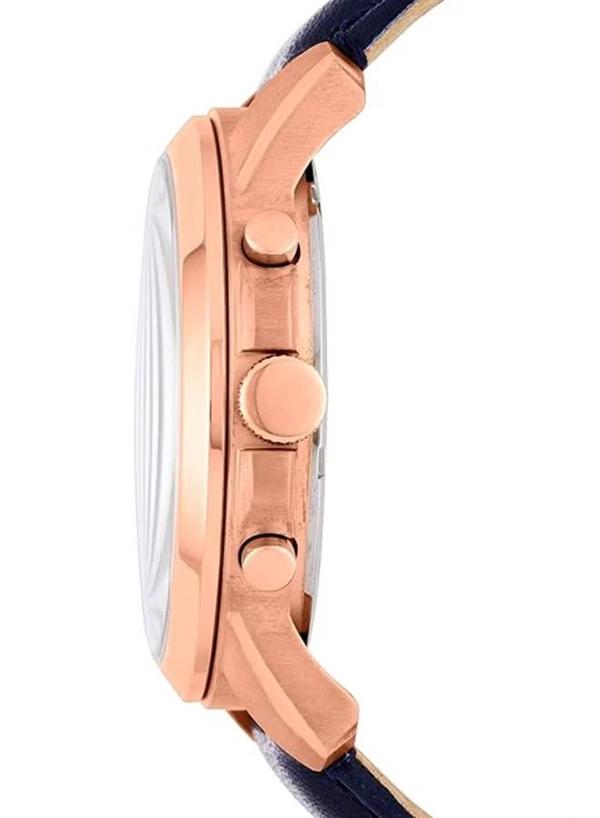 Fossil Men's Grant Water Resistant Chronograph Watch FS4835 - 44 mm - Blue