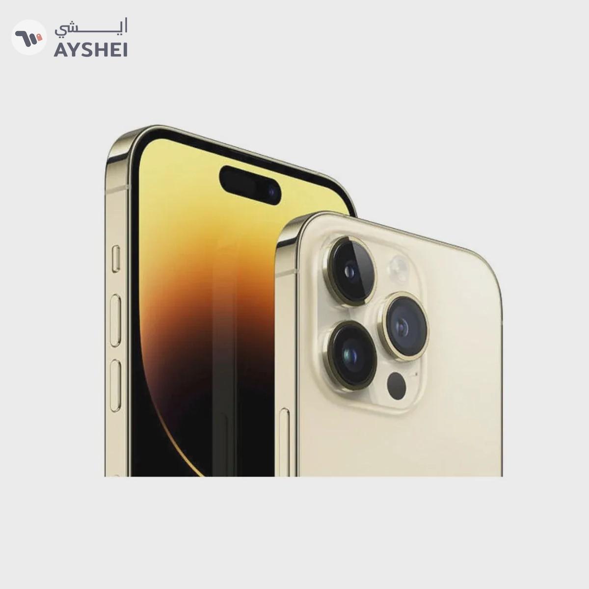 Renewed Apple IPhone 14 Pro Max 256GB Gold - 6 months exclusive warranty by RedoShop.-1-portrait