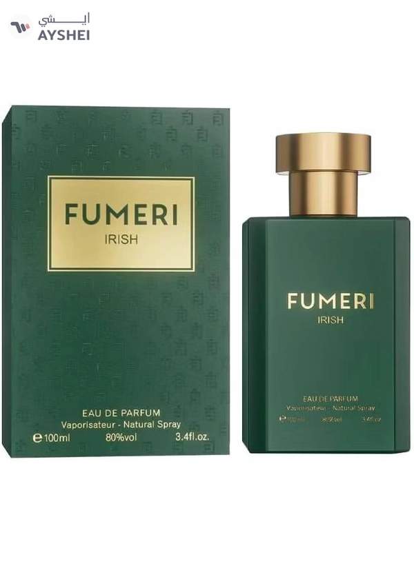 Fumeri Irish Eau de Parfum, Natural Spray, 100ml, 80% Vol