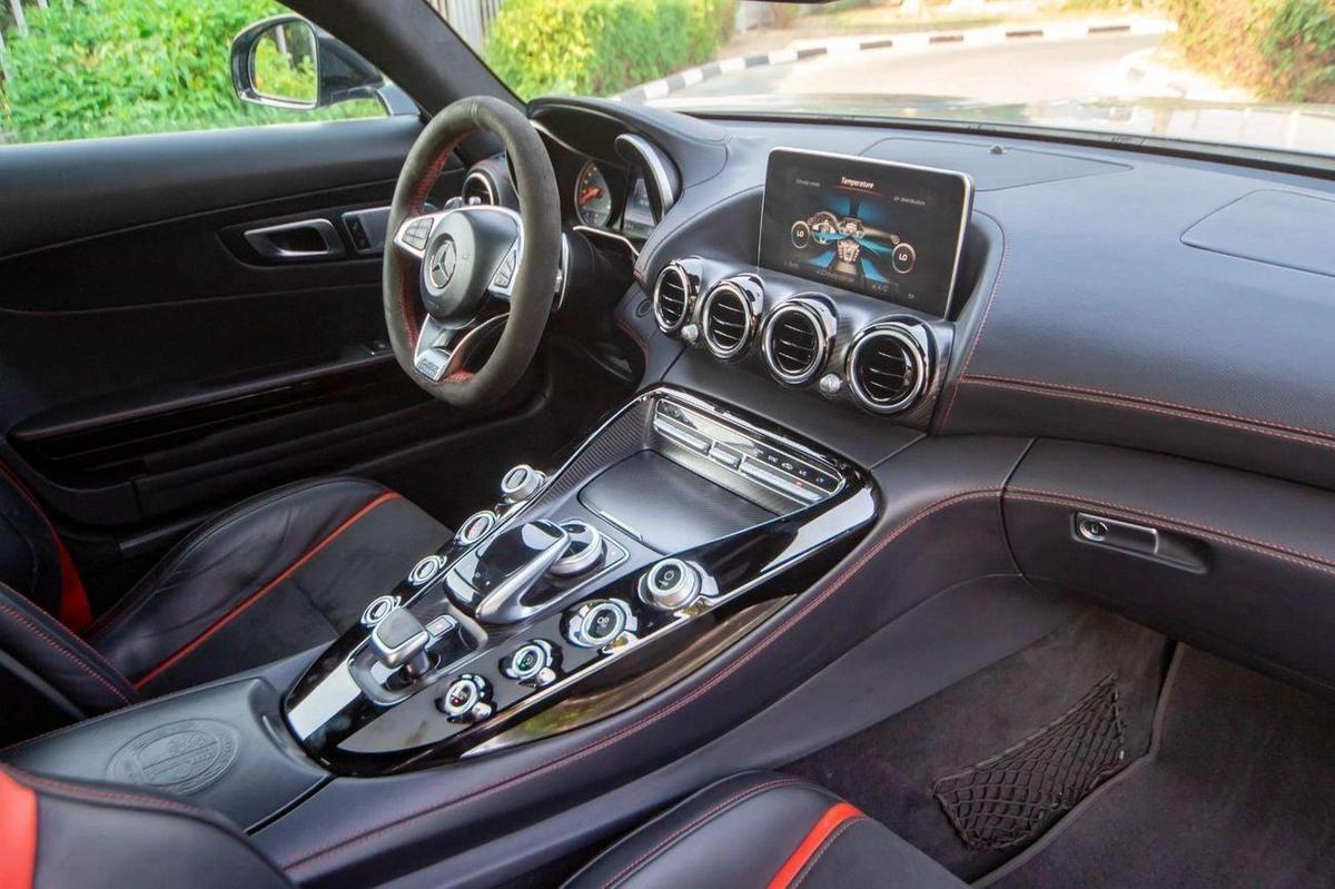 Mercedes-Benz AMG GT S Mercedes AMG GT S 2016 (GCC) in excellent condition, only 75,000 km. Powered by a 4.0L V8 Twin-Turbo-4-4