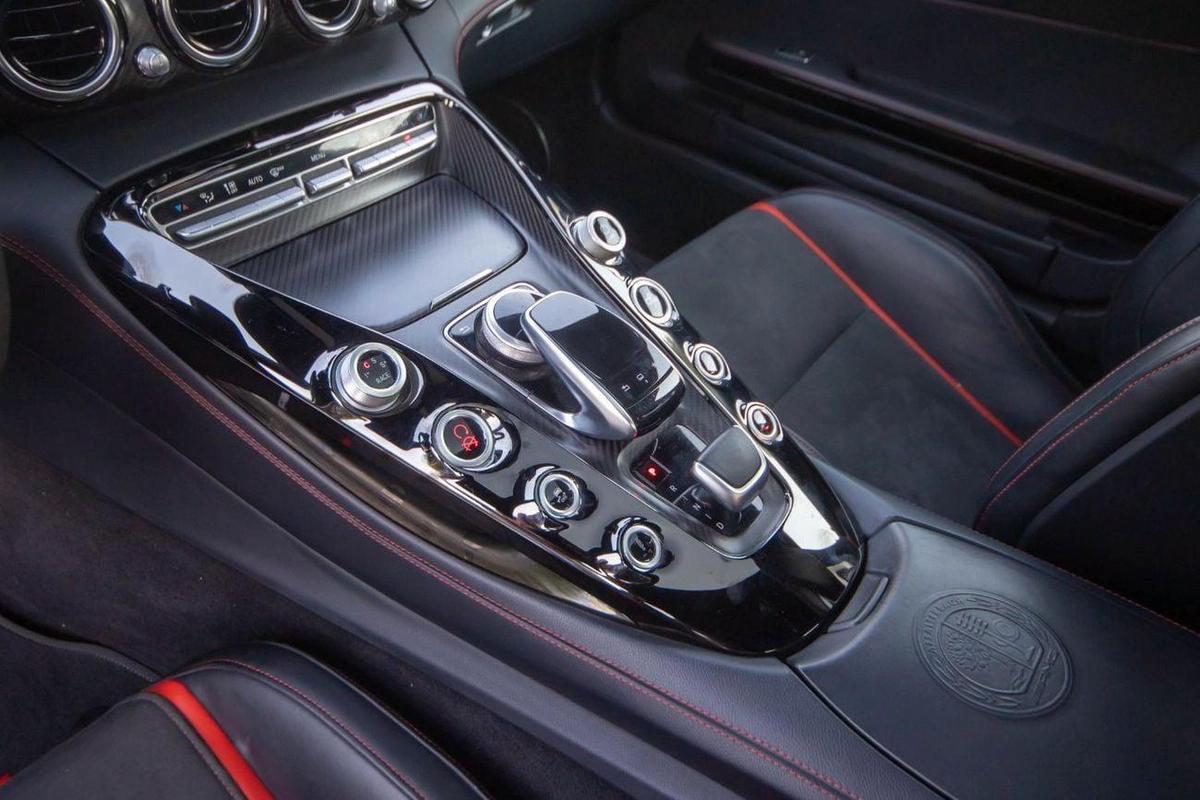 Mercedes-Benz AMG GT S Mercedes AMG GT S 2016 (GCC) in excellent condition, only 75,000 km. Powered by a 4.0L V8 Twin-Turbo-5-5