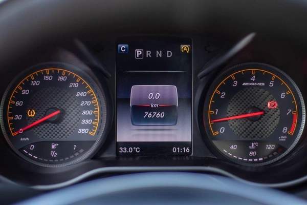 Mercedes-Benz AMG GT S Mercedes AMG GT S 2016 (GCC) in excellent condition, only 75,000 km. Powered by a 4.0L V8 Twin-Turbo